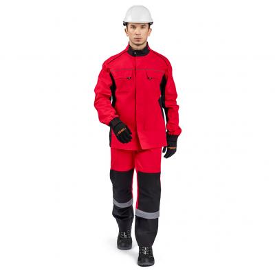 Костюм ВЯТКА (куртка/пк) красный/черный, тк.смесовая, муж. Костюм ВЯТКА (куртка/пк) красный/черный, тк.смесовая, муж.