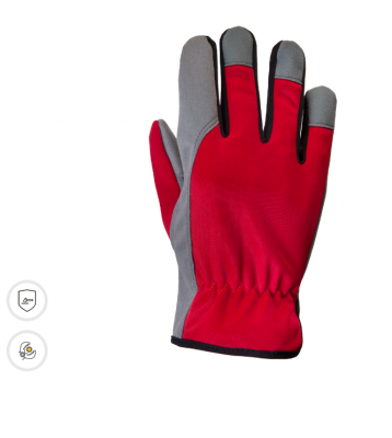 Утепленные рабочие перчатки из трикотажа и PU кожи JETA SAFETY JLE625 Winter Motor Утепленные рабочие перчатки из трикотажа и PU кожи JETA SAFETY JLE625 Winter Motor
