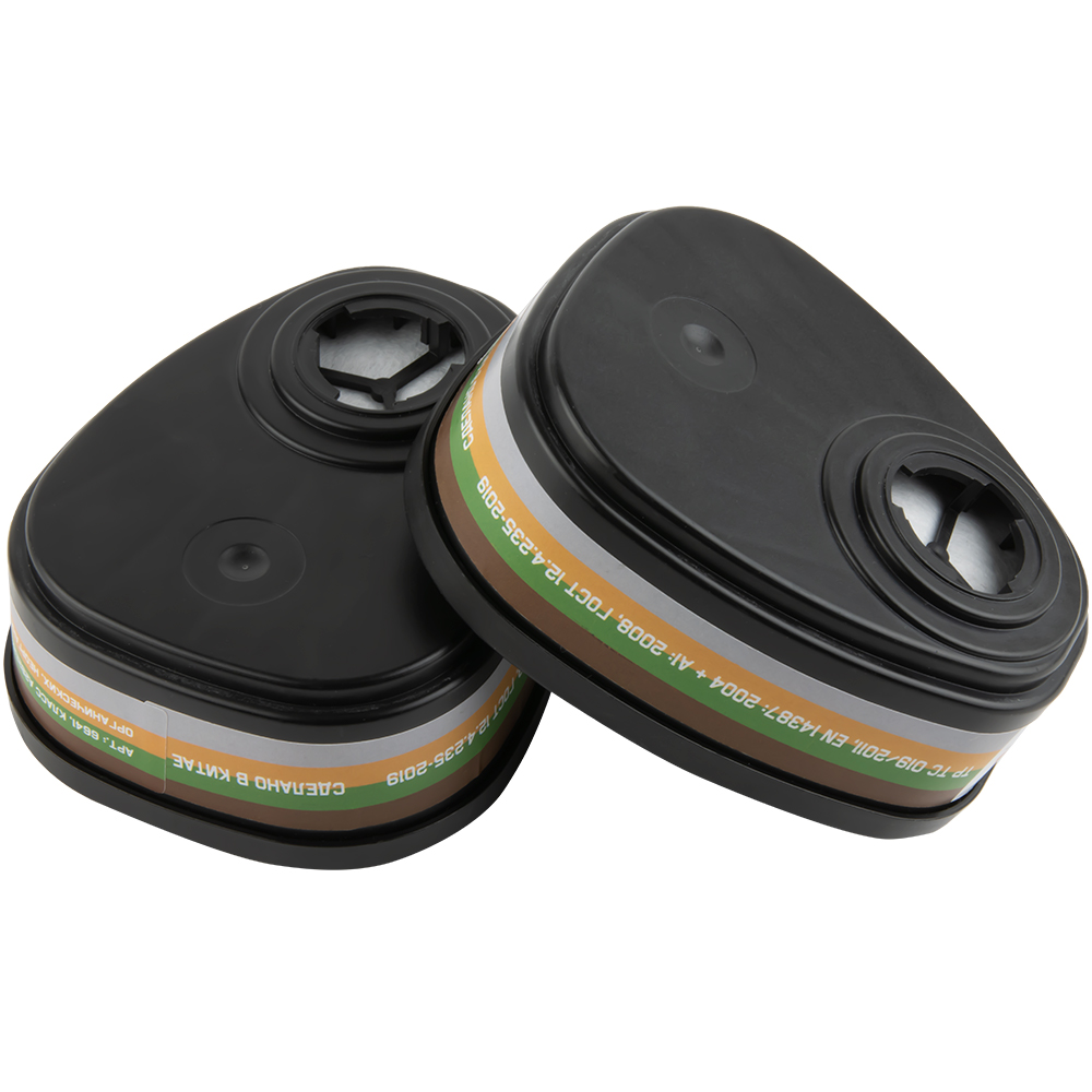 Фильтры от аммиака, органических и кислых газов ABEK2 JETA SAFETY 6641