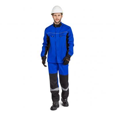 Костюм ВЯТКА (куртка/пк) василек/черный, тк.смесовая. муж. Костюм ВЯТКА (куртка/пк) василек/черный, тк.смесовая. муж.