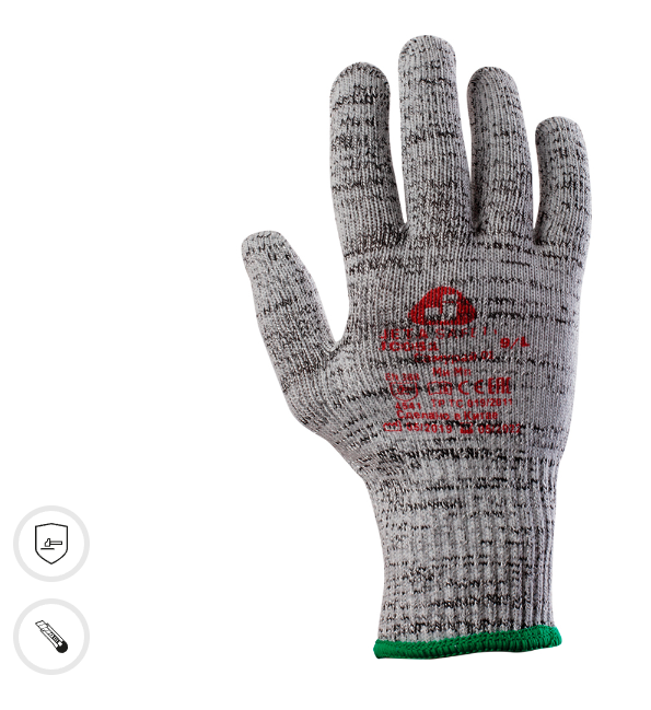 Трикотажные перчатки для защиты от порезов (5 класс) JETA SAFETY JC051-C01 Samurai Трикотажные перчатки для защиты от порезов (5 класс) JETA SAFETY JC051-C01 Samurai